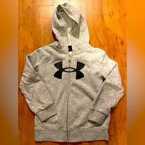 Boys Under Armour Zip-up Jacket - Sz: 6